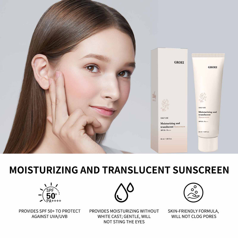 GROEI Moisturizing Brightening Sunscreen - HaiyiBeauty