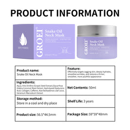 GROEI Snake Oil Neck Mask - HaiyiBeauty