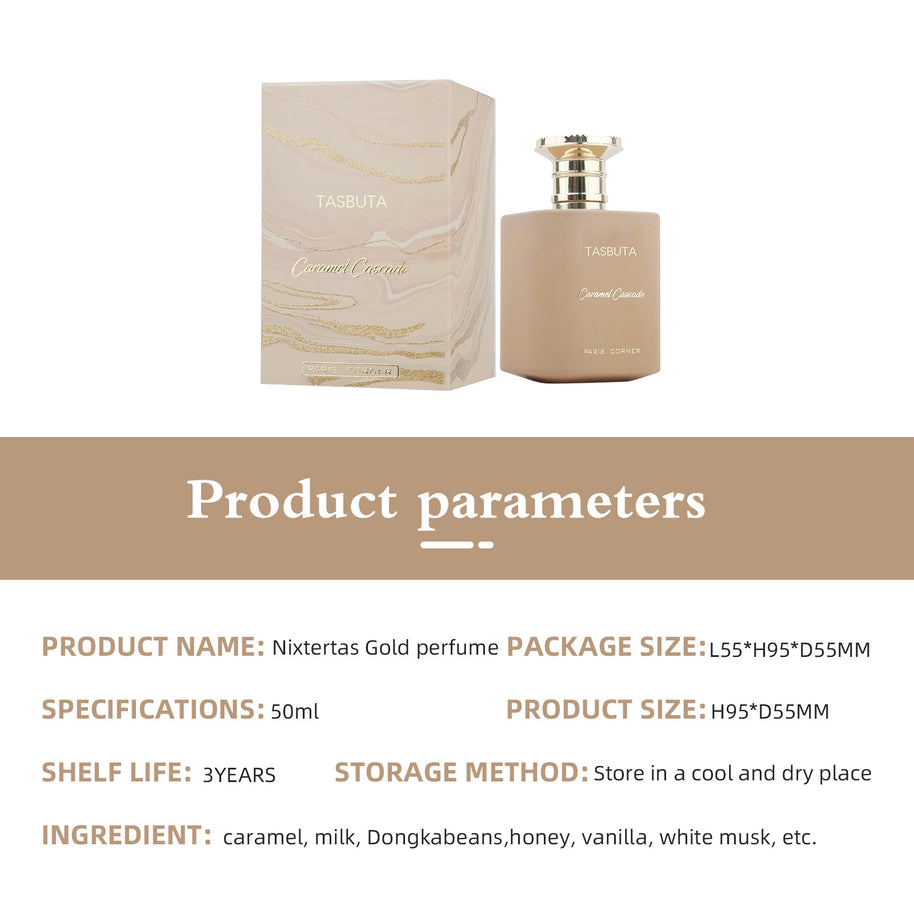 Caramel Night Gold Perfume - HaiyiBeauty